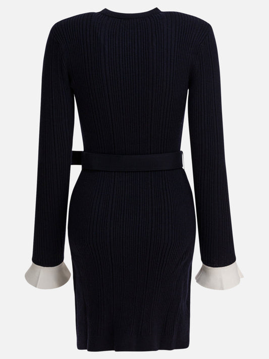 Mini dresses Solid colour  Blue - Self-portrait Women | PLP | VIETTI Online Store | 2
