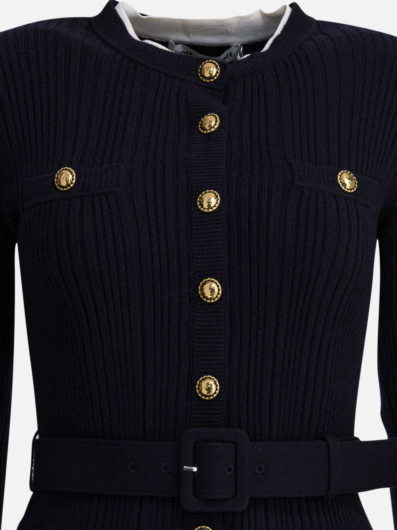 Mini dresses Solid colour  Blue - Self-portrait Women | PDP | VIETTI Online Store | thumbnail_3