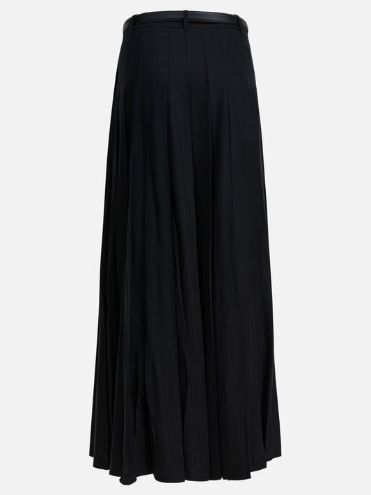 Long skirts Solid colour  Black - Self-portrait Women | PDP | VIETTI Online Store | 2
