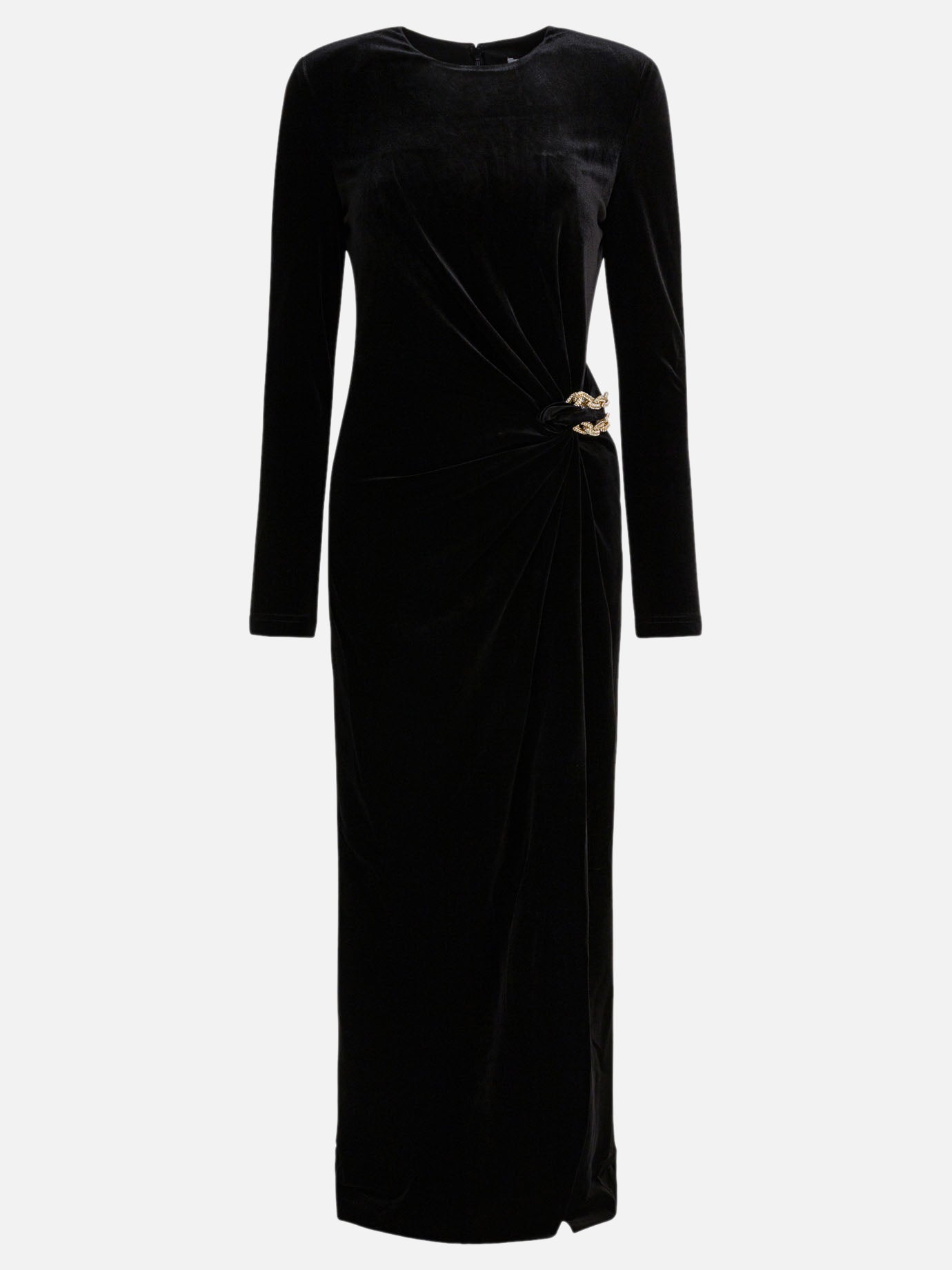 Midi dresses Solid colour  Black - Self-portrait Women | PDP | VIETTI Online Store | thumbnail