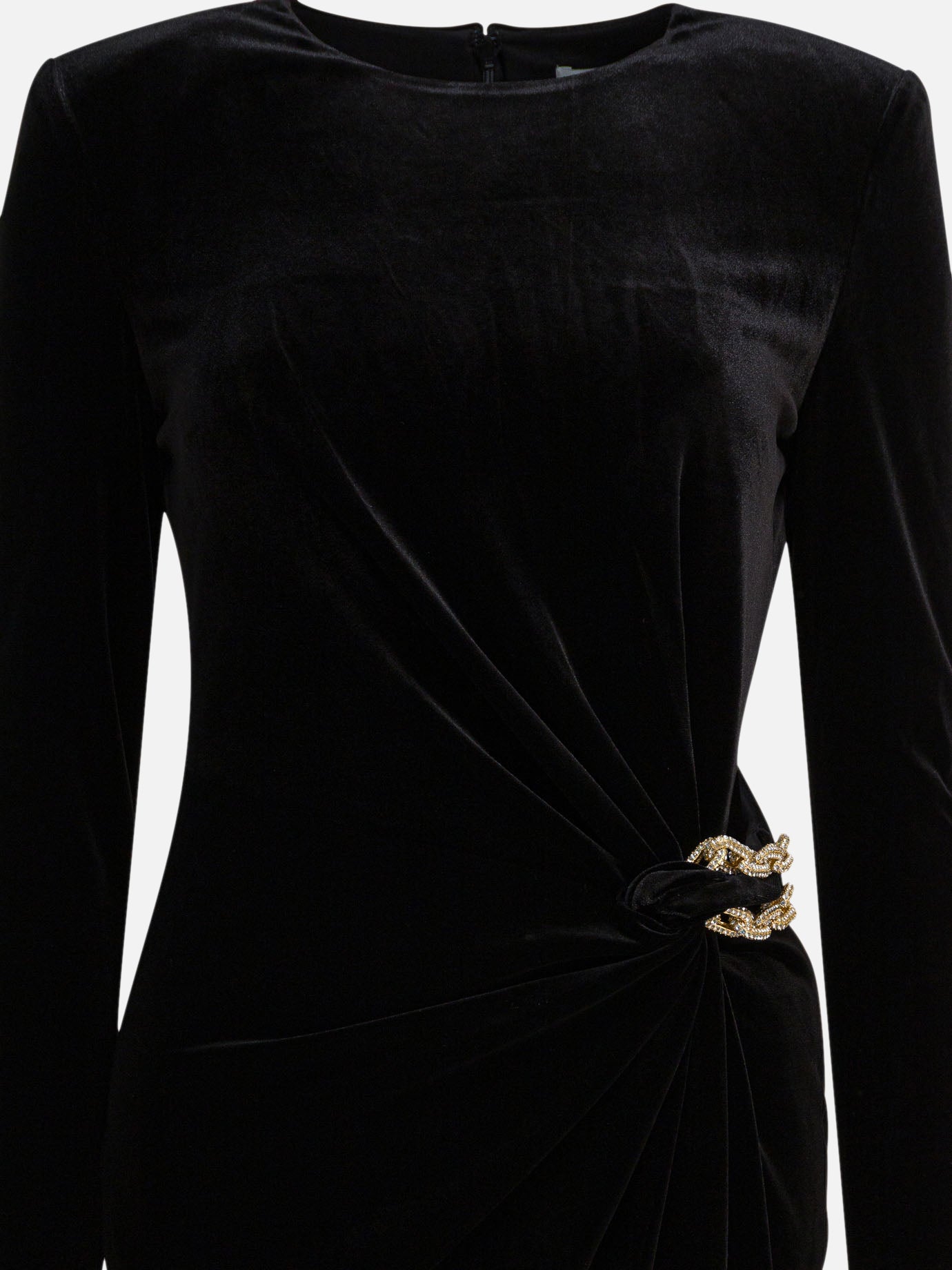 Midi dresses Solid colour  Black - Self-portrait Women | PDP | VIETTI Online Store | Zoom-Modal_3
