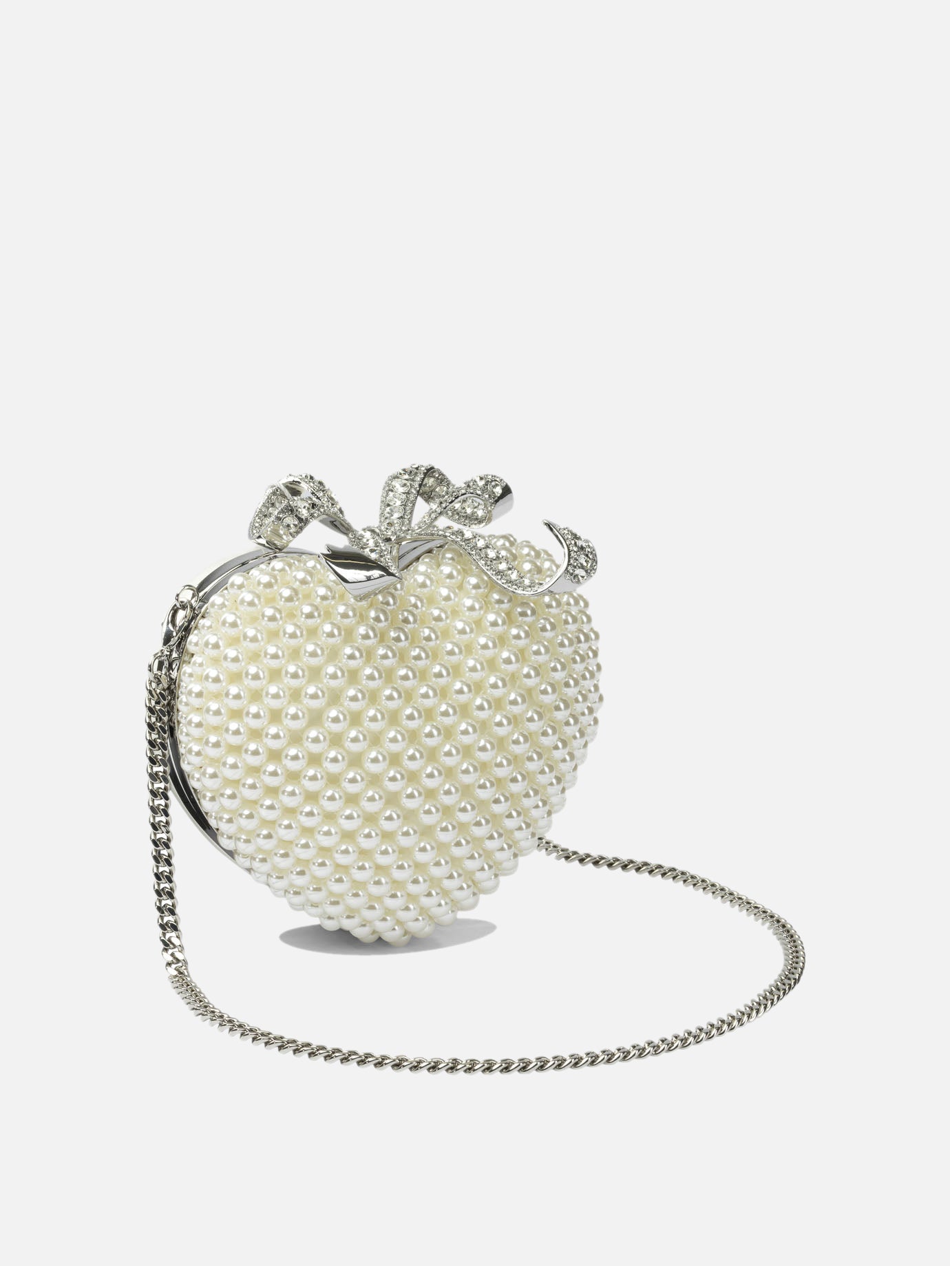 Minaudiere 100% cow leather  Beige - Self-portrait Donna | PDP | VIETTI Online Store | Zoom-Modal_2
