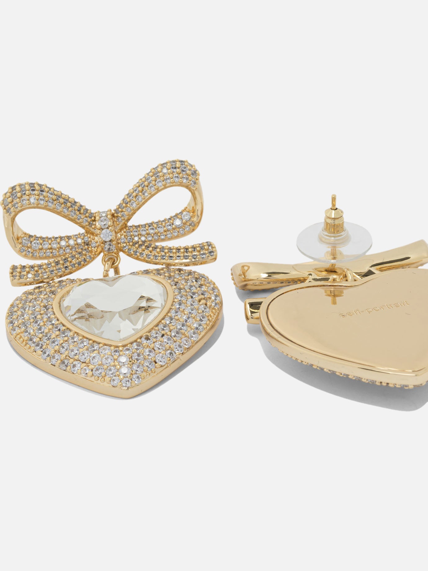 Earrings 100% copper  Gold - Self-portrait Women | PDP | VIETTI Online Store | thumbnail_2