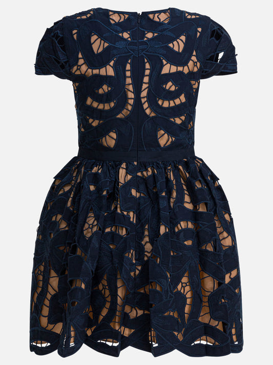 Abiti corti Solid colour  Blu - Self-portrait Donna | PDP | VIETTI Online Store | 2
