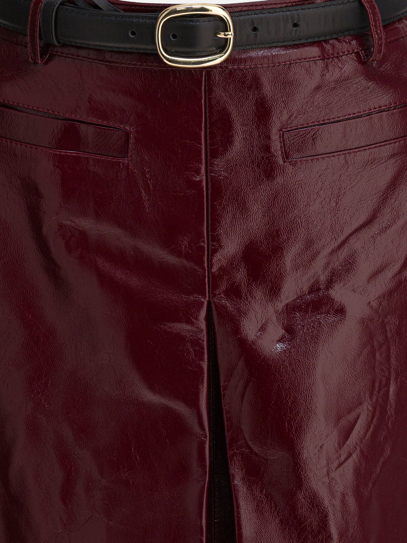 Minigonne Solid colour  Bordeaux - Self-portrait Donna | PDP | VIETTI Online Store | Zoom-Modal_3
