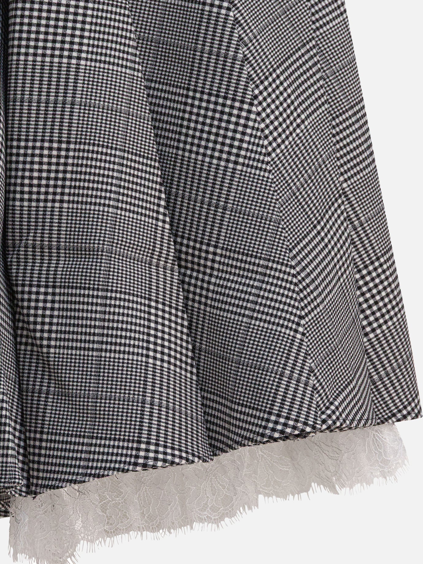 Minigonne Prince of Wales  Grigio - Self-portrait Donna | PDP | VIETTI Online Store | Zoom-Modal_4
