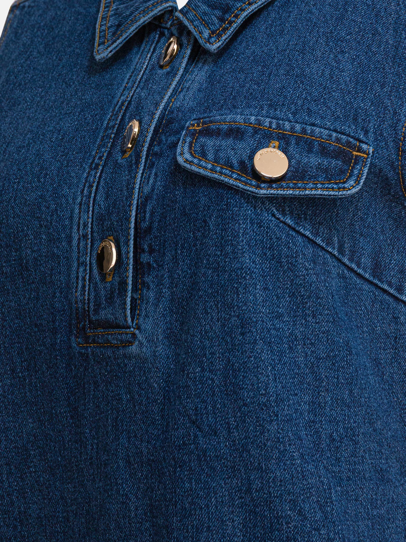 Abiti corti Solid colour  Blu - Self-portrait Donna | PDP | VIETTI Online Store | thumbnail_4