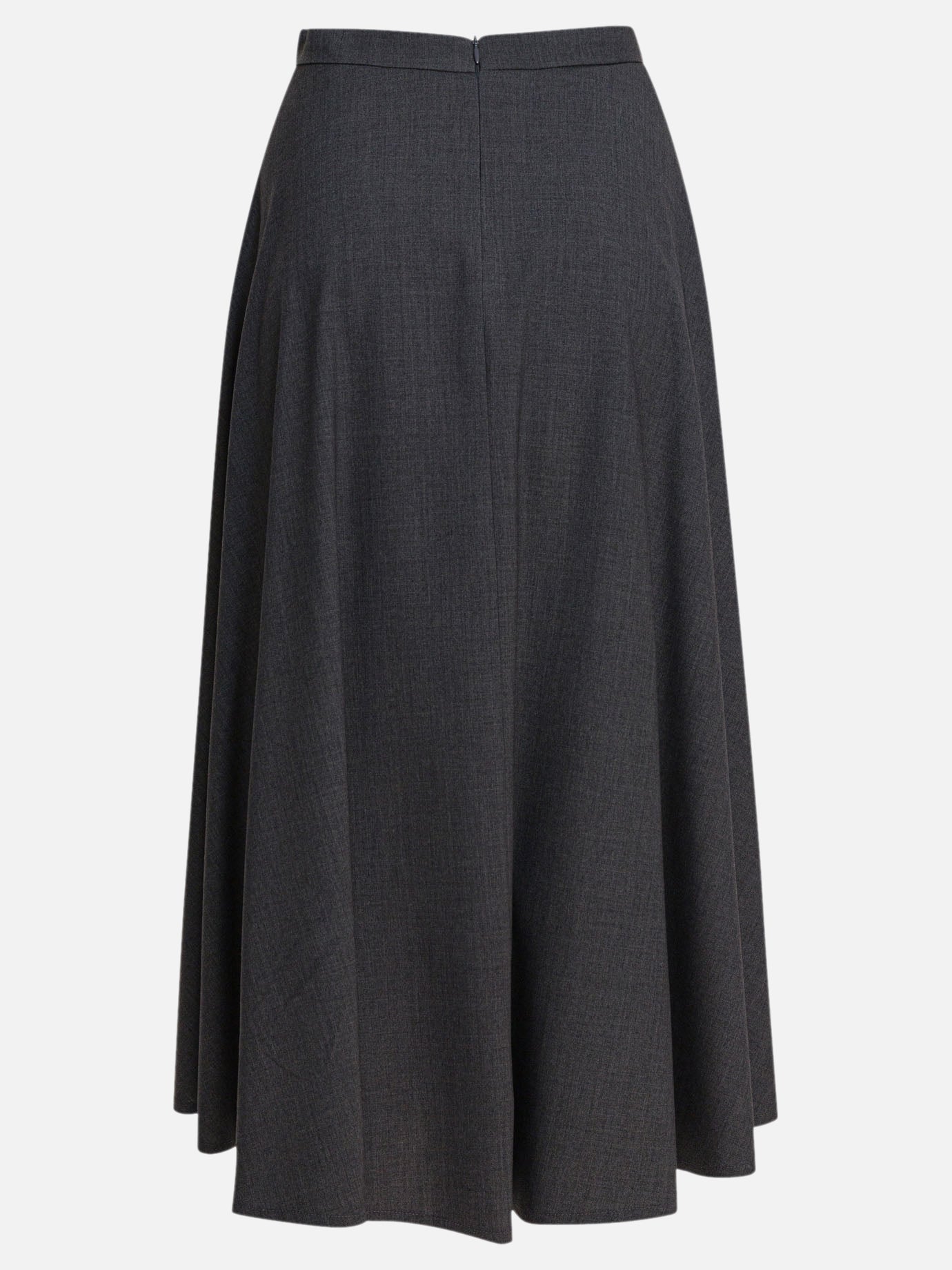 Long skirts Solid colour  Grey - Semper Women | PDP | VIETTI Online Store | Zoom-Modal_2
