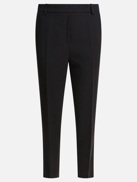 Pantaloni casual Solid colour  Nero - Semper Donna | VIETTI Online Store 
