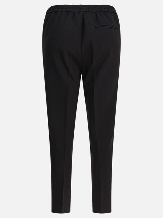 Pantaloni casual Solid colour  Nero - Semper Donna | VIETTI Online Store | 2
