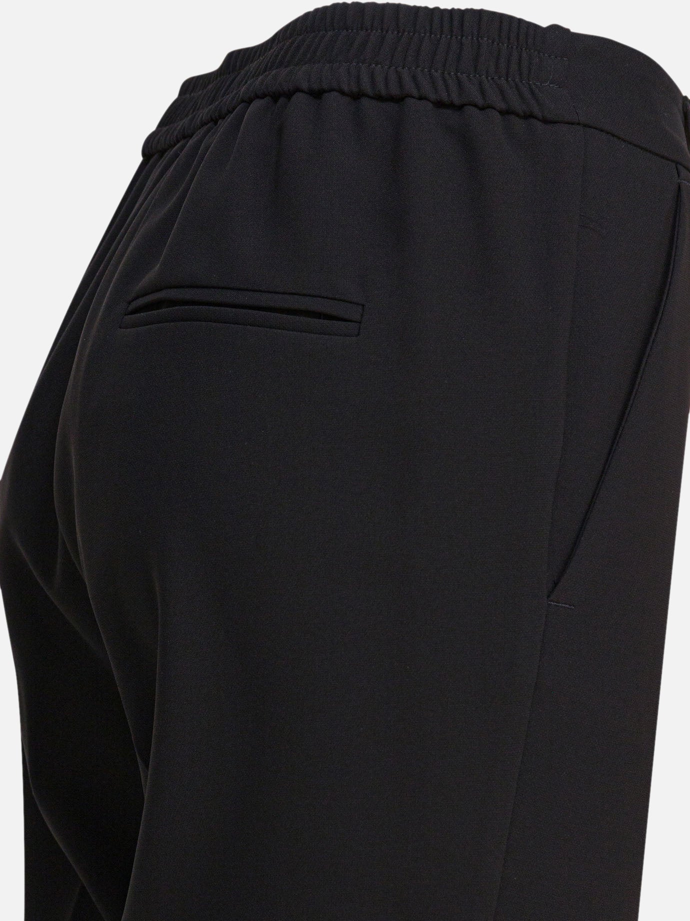Pantaloni casual Solid colour  Nero - Semper Donna | PDP | VIETTI Online Store | Zoom-Modal_4
