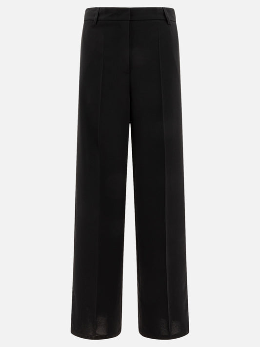 Pantaloni casual Solid colour  Nero - Semper Donna | VIETTI Online Store 

