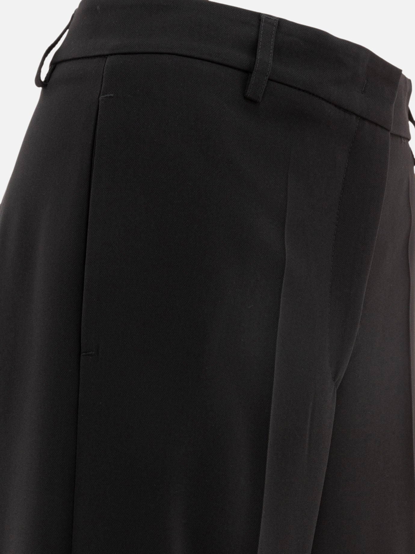 Pantaloni casual Solid colour  Nero - Semper Donna | PDP | VIETTI Online Store | thumbnail_4