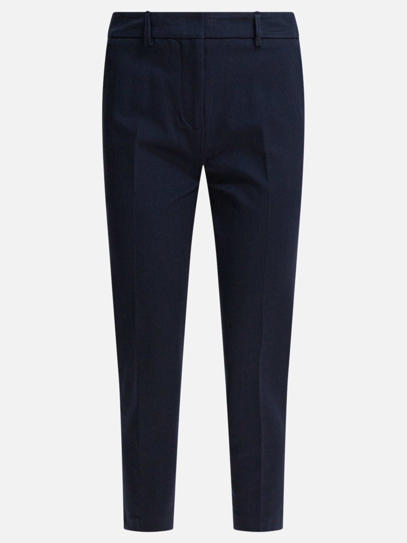 Leisure trousers Solid colour  Blue - Semper Women | PDP | VIETTI Online Store | thumbnail