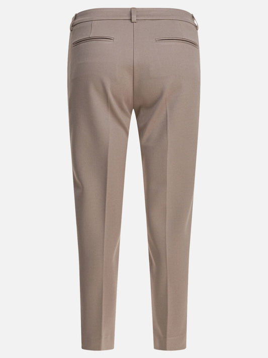 Pantaloni casual Solid colour  Beige - Semper Donna | VIETTI Online Store | 2
