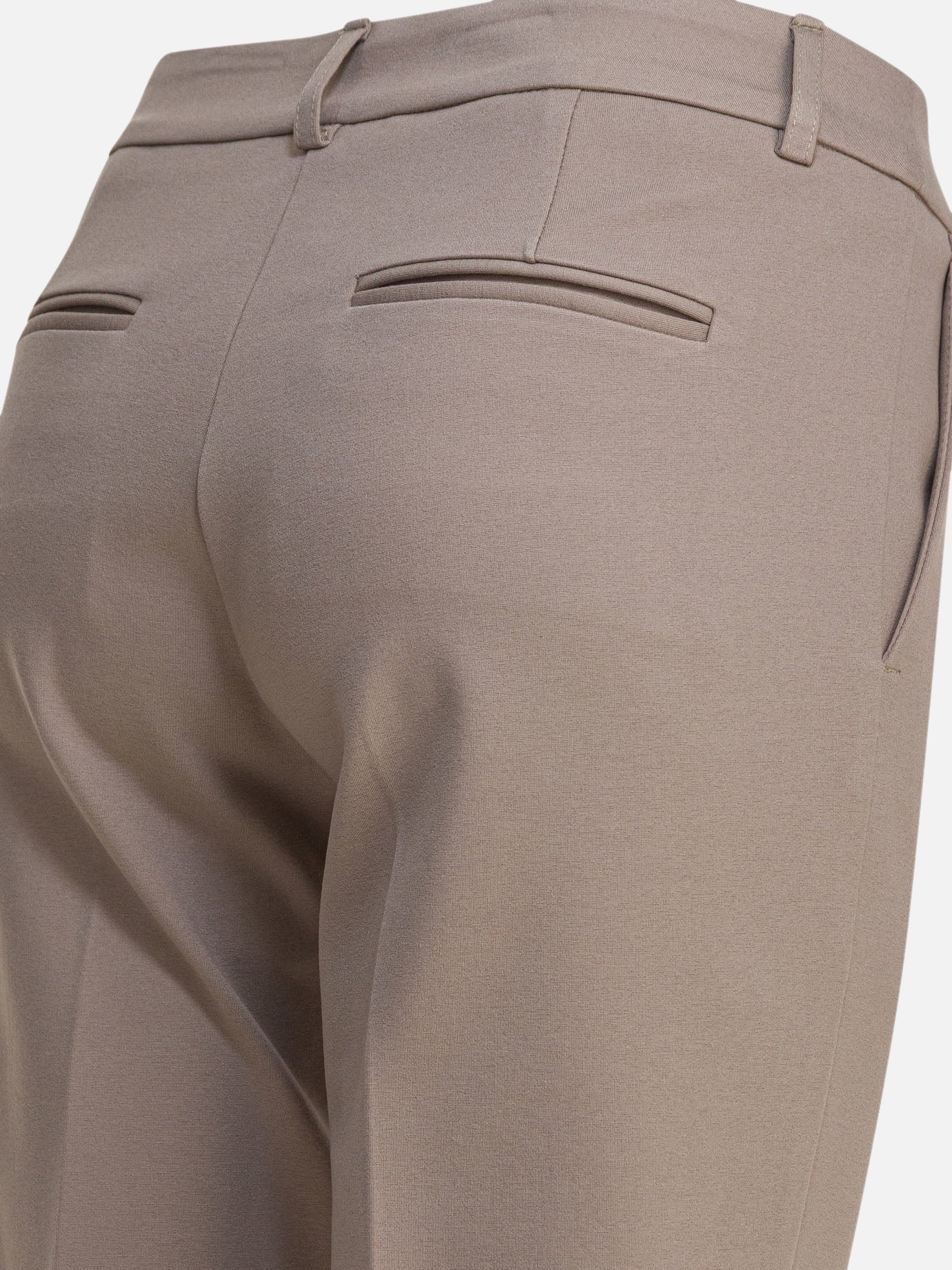Leisure trousers Solid colour  Beige - Semper Women | PDP | VIETTI Online Store | thumbnail_4
