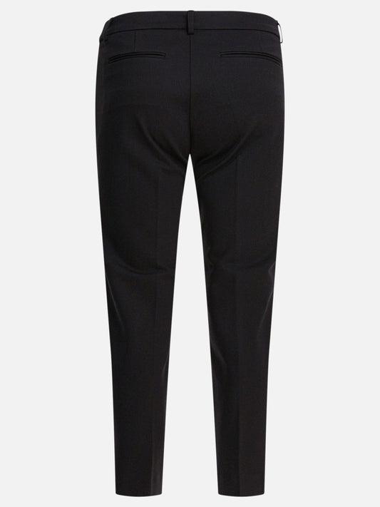 Pantaloni casual Solid colour  Nero - Semper Donna | VIETTI Online Store | 2

