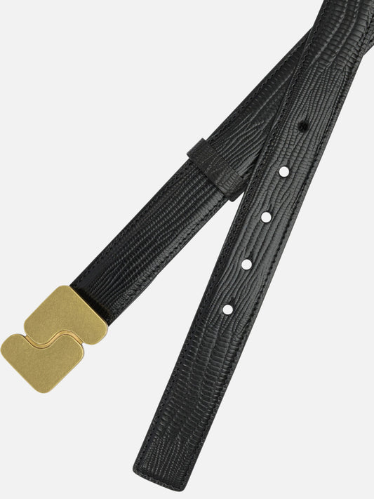 Leather belts 100% leather  Black - Soeur Women | PDP | VIETTI Online Store | 2
