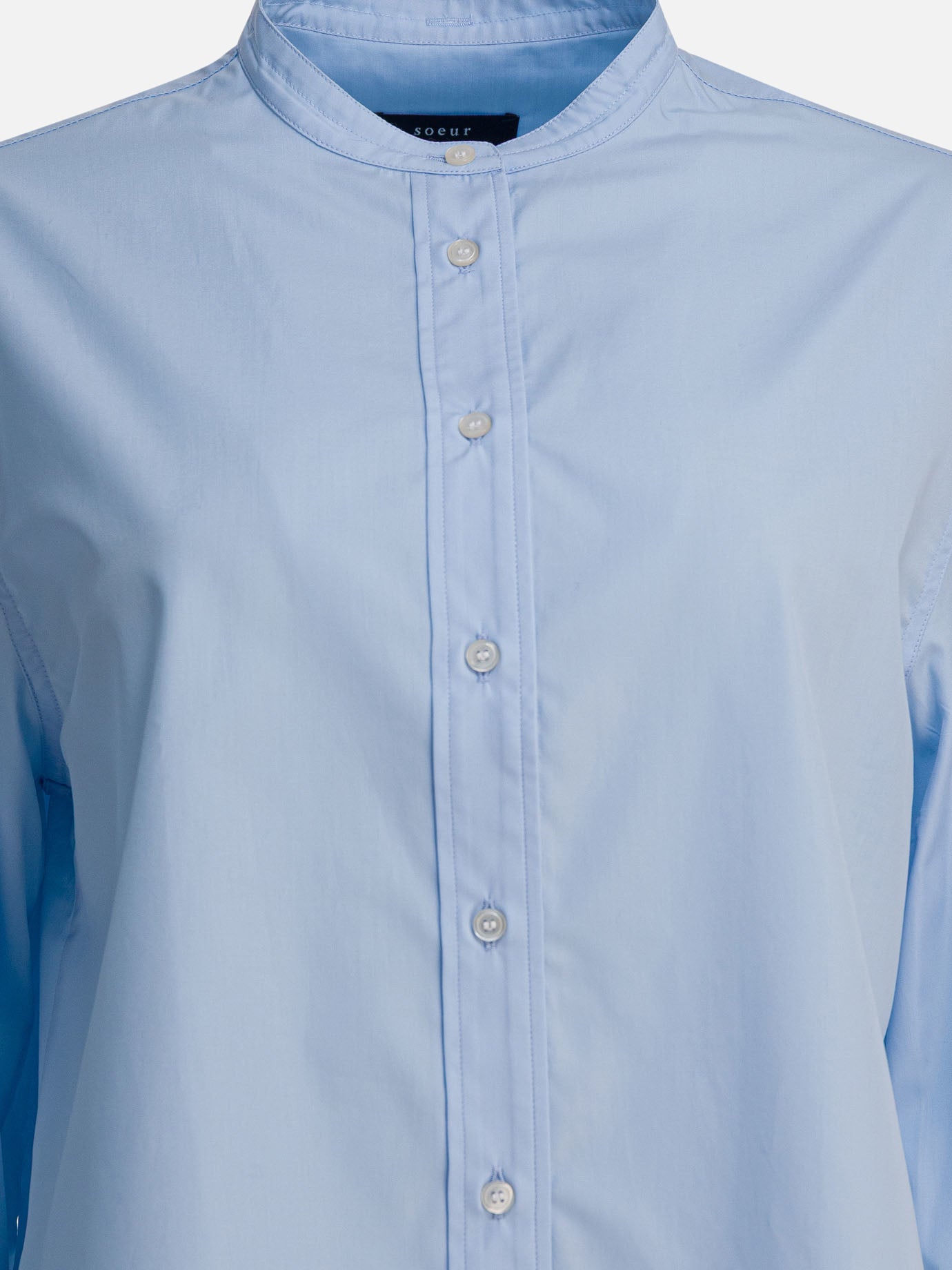 Camicie casual Solid colour  Blu - Soeur Donna | PDP | VIETTI Online Store | thumbnail_3