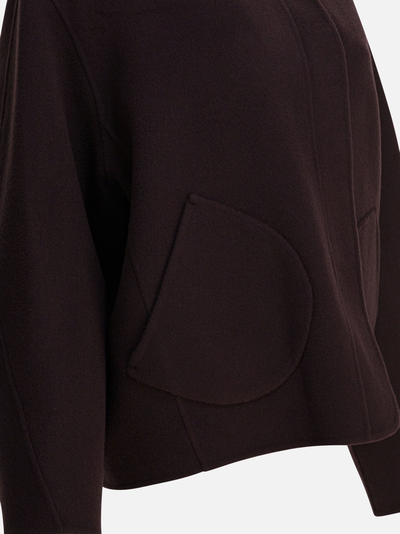 Short coats Solid colour  Brown - Soeur Women | PDP | VIETTI Online Store | Zoom-Modal_3
