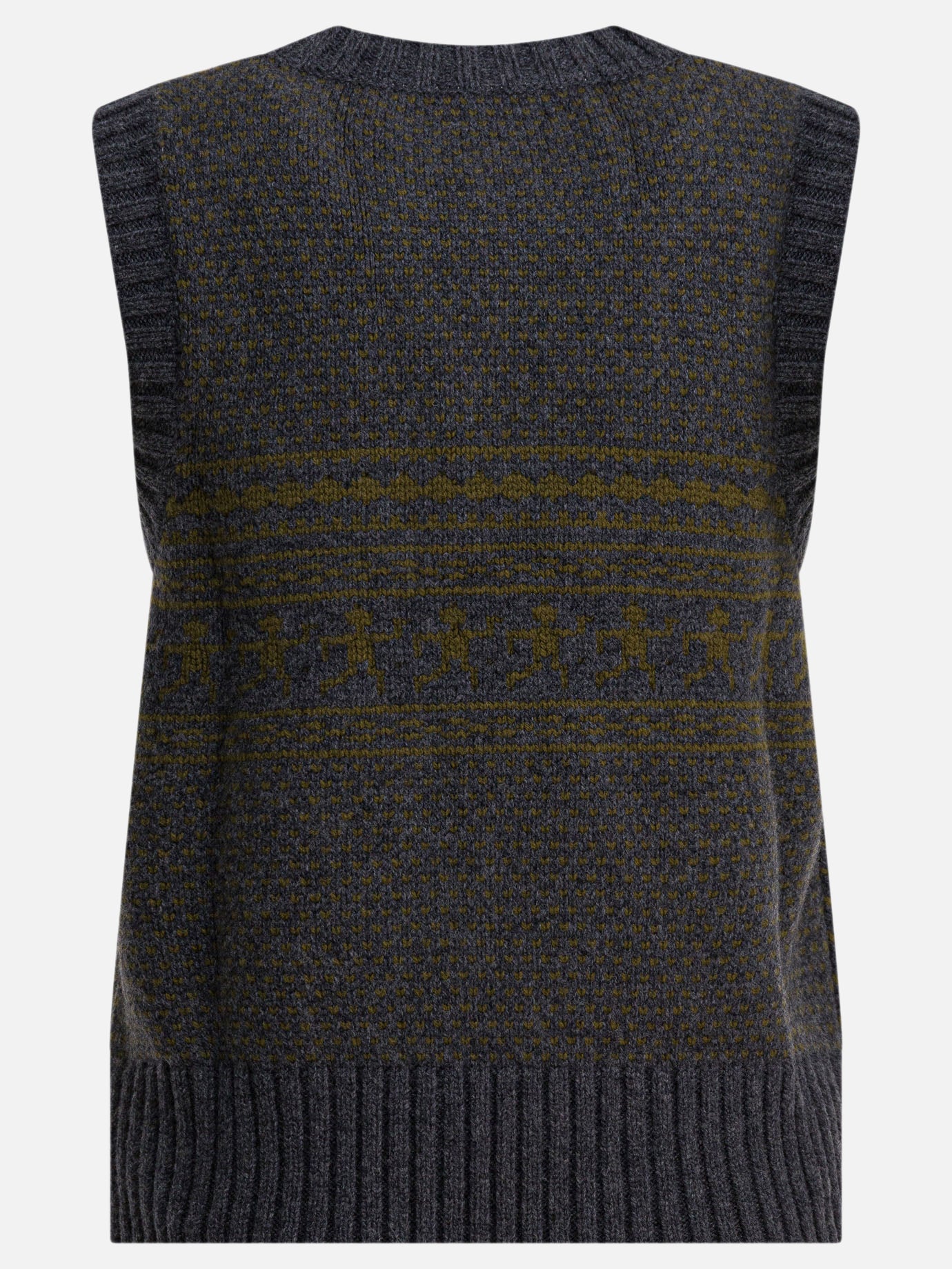 Gilet Textured knit  Grigio - Soeur Donna | PDP | VIETTI Online Store | Zoom-Modal_2
