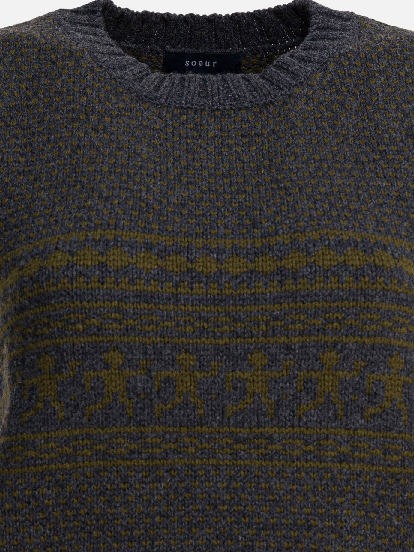 Gilet Textured knit  Grigio - Soeur Donna | PDP | VIETTI Online Store | thumbnail_3