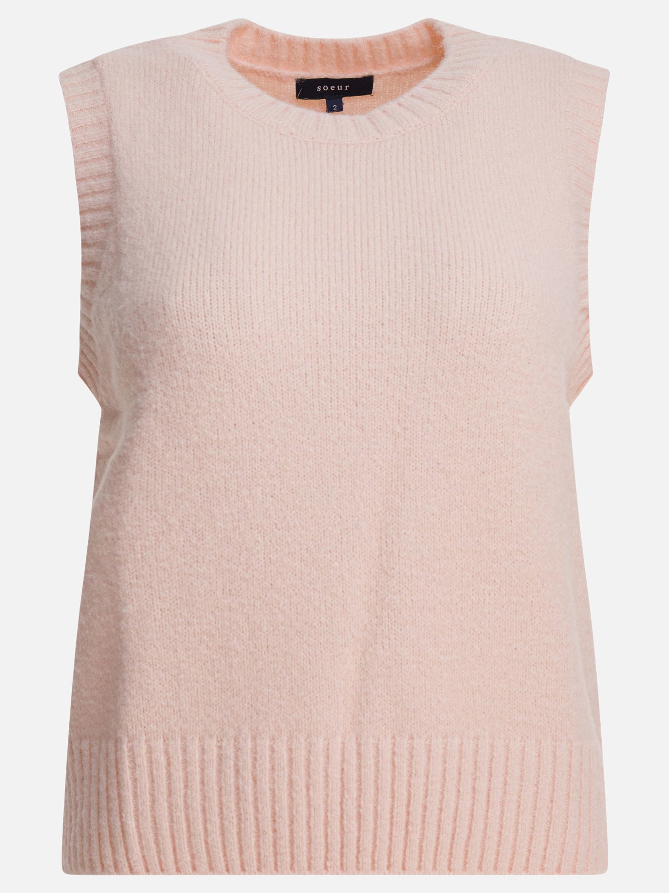 Gilet Solid colour  Rosa - Soeur Donna | PDP | VIETTI Online Store | Zoom-Modal
