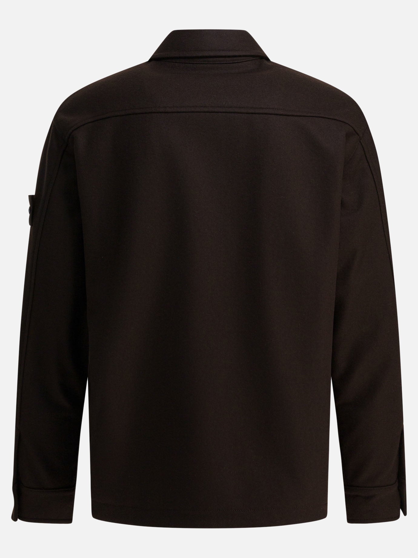 Giacche overshirt Logo  Marrone - Stone Island Uomo | PDP | VIETTI Online Store | Zoom-Modal_2
