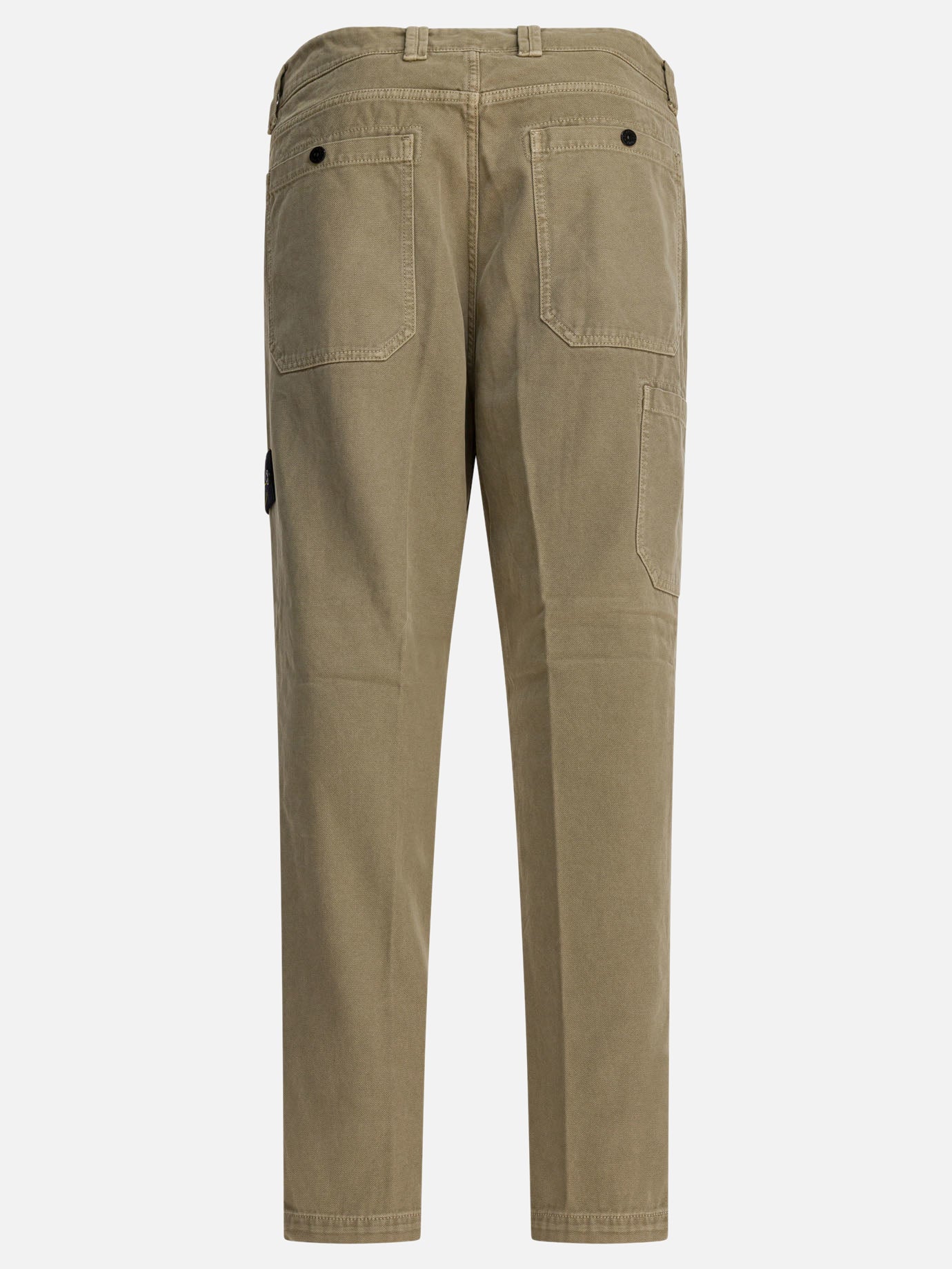 Leisure trousers Solid colour  Beige - Stone Island Men | PDP | VIETTI Online Store | thumbnail_2