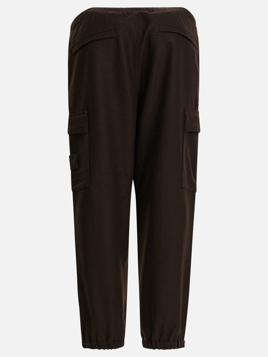 Cargo & parachute trousers Solid colour  Brown - Stone Island Men | PDP | VIETTI Online Store | 2
