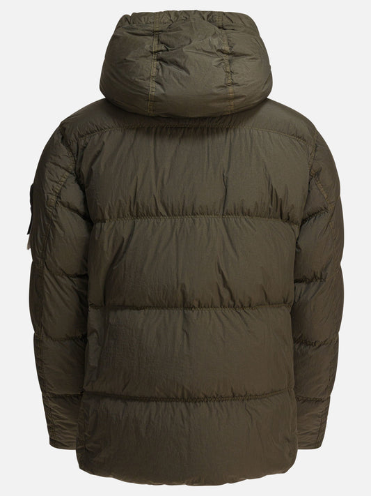 Piumini corti Logo  Verde - Stone Island Uomo | PLP | VIETTI Online Store | 2
