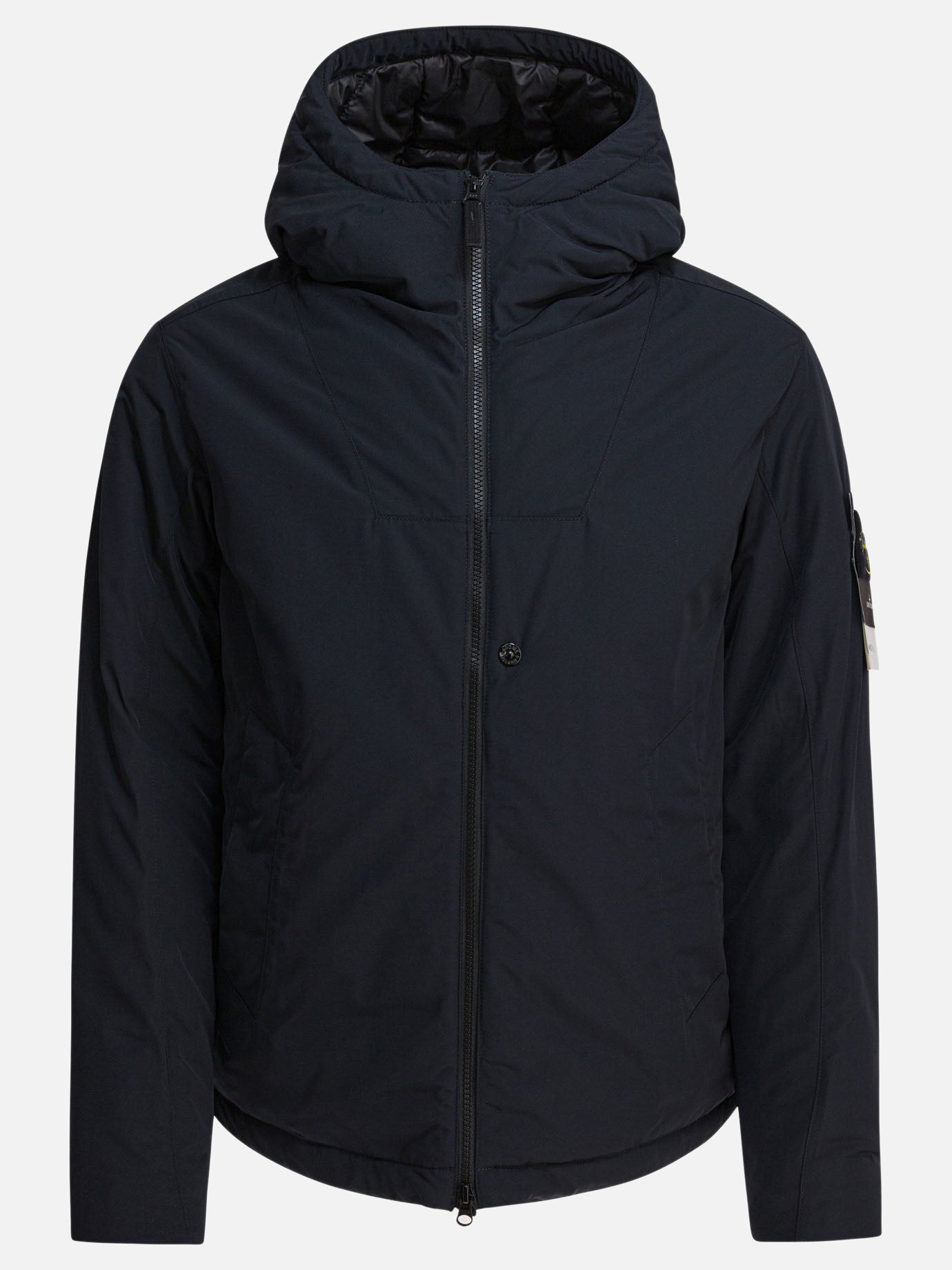 Quilted & Utility Jackets Logo  Blue - Stone Island Men | PDP | VIETTI Online Store | thumbnail