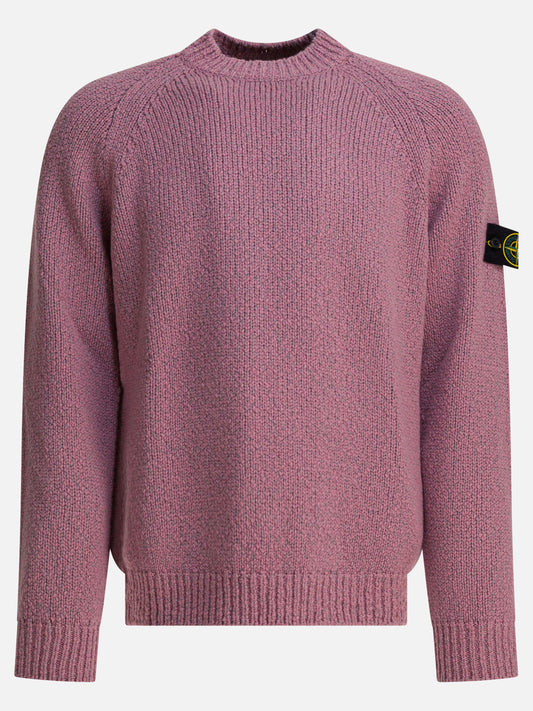 Maglioni girocollo Solid colour  Rosa - Stone Island Uomo | PDP | VIETTI Online Store 
