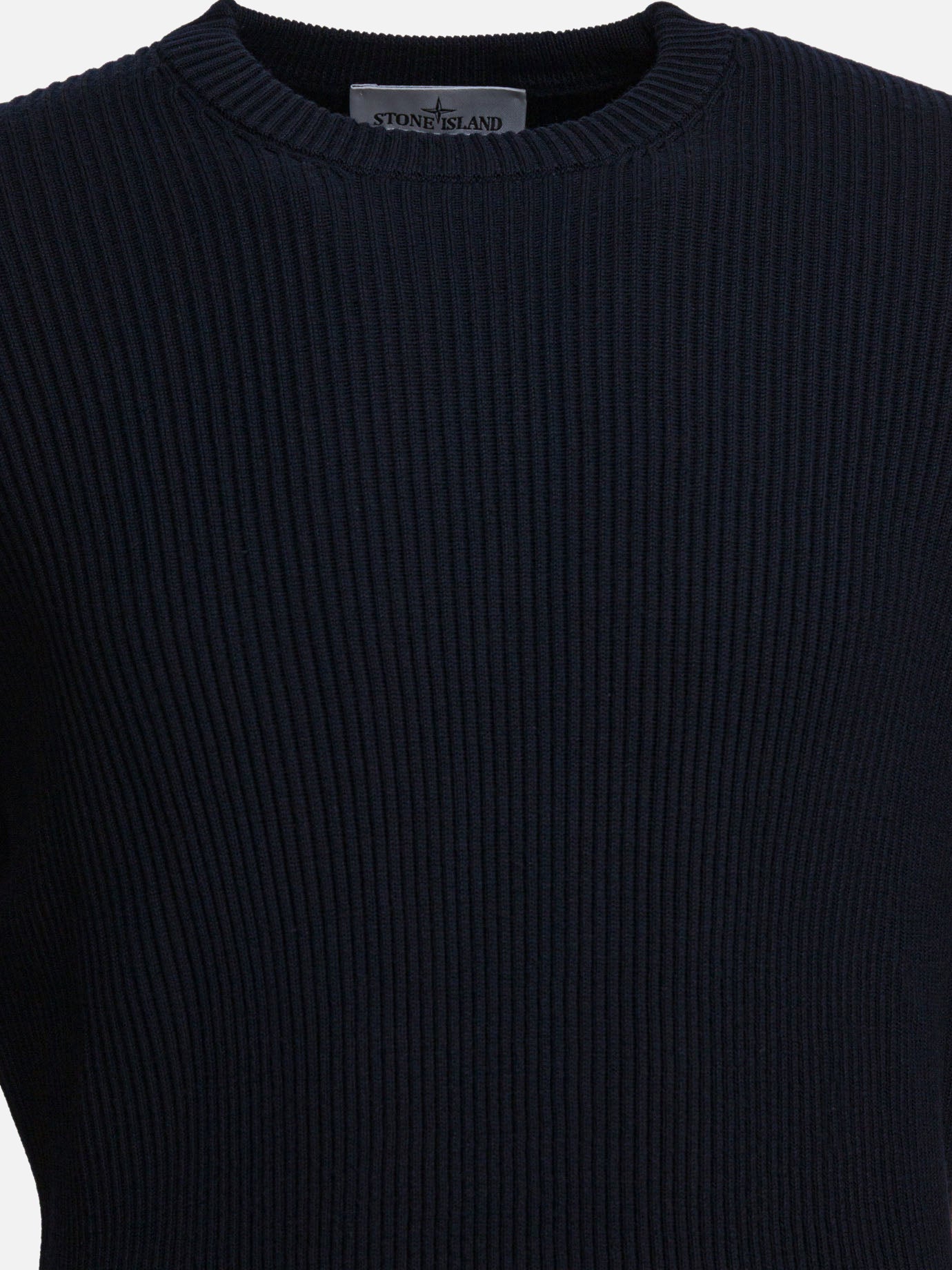 Crewneck sweaters Logo  Blue - Stone Island Men | PDP | VIETTI Online Store | Zoom-Modal_4

