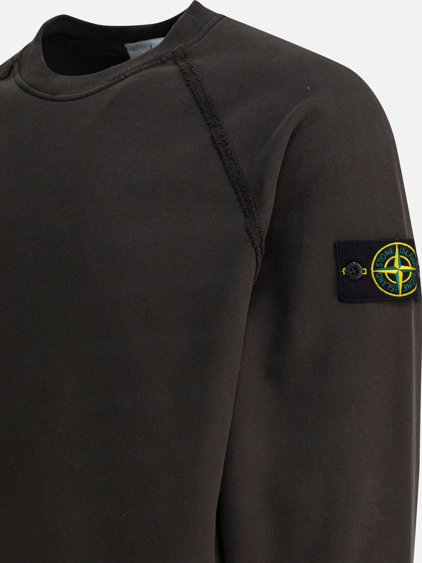 Crewnecks Logo  Grey - Stone Island Men | PDP | VIETTI Online Store | thumbnail_4