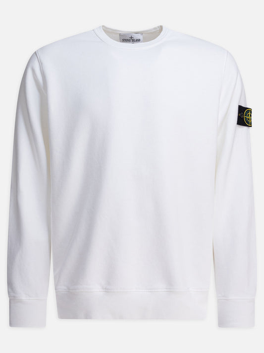 Stone Island Organic cotton sweatshirt 24903986_M White 1