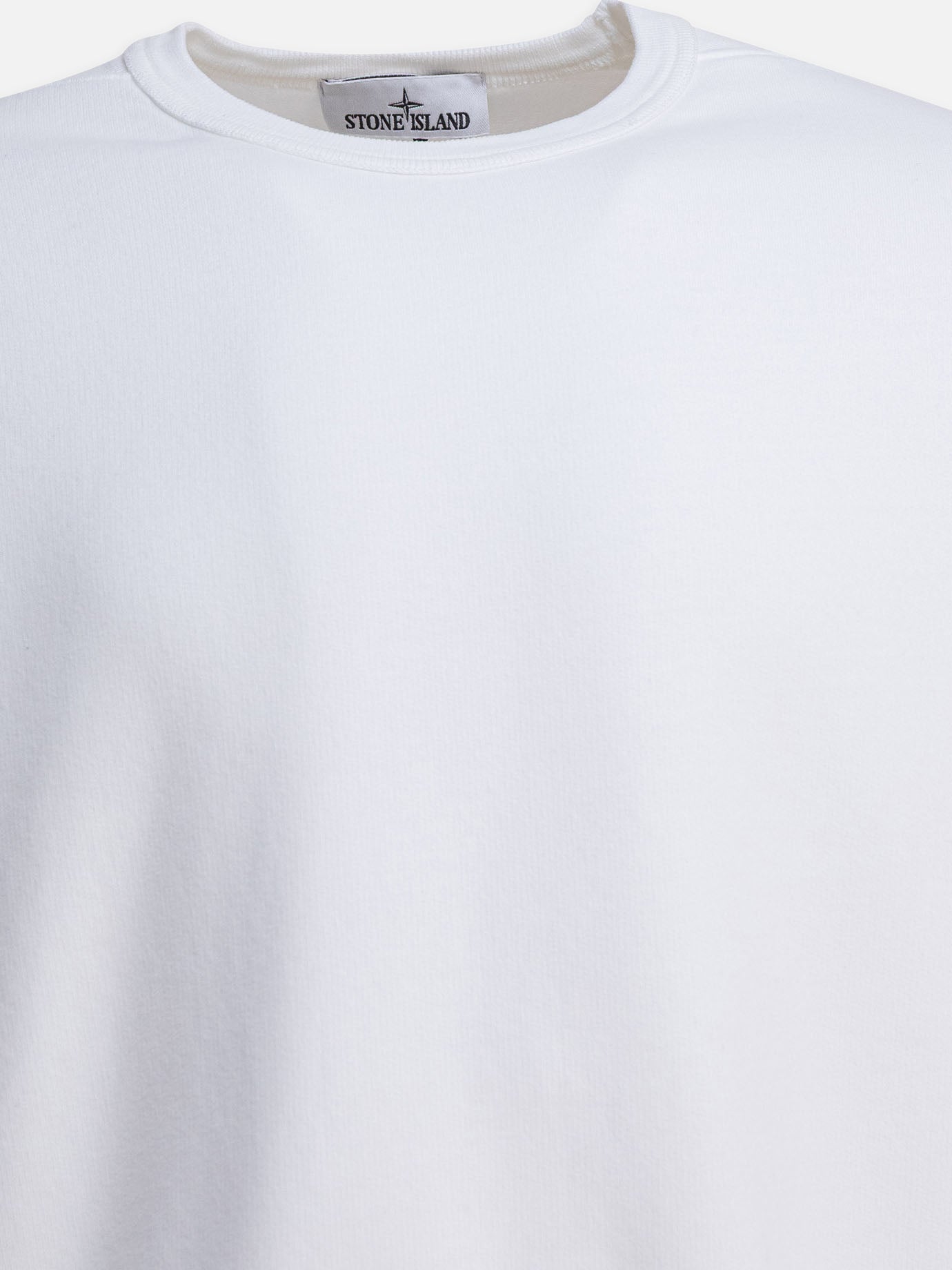 Stone Island Felpa in cotone biologico 24903986_M White thumbnail_3