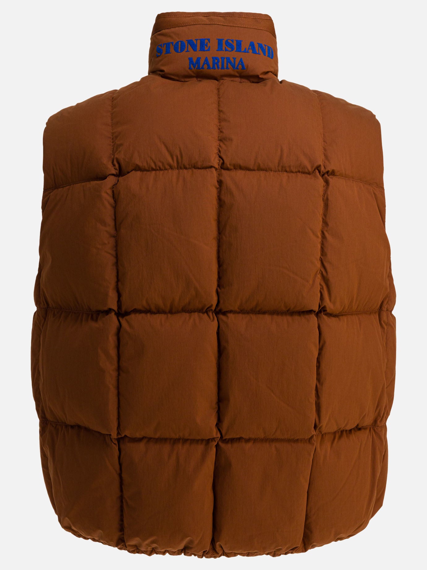 Giacche smanicate Logo  Marrone - Stone Island Uomo | PDP | VIETTI Online Store | Zoom-Modal_2
