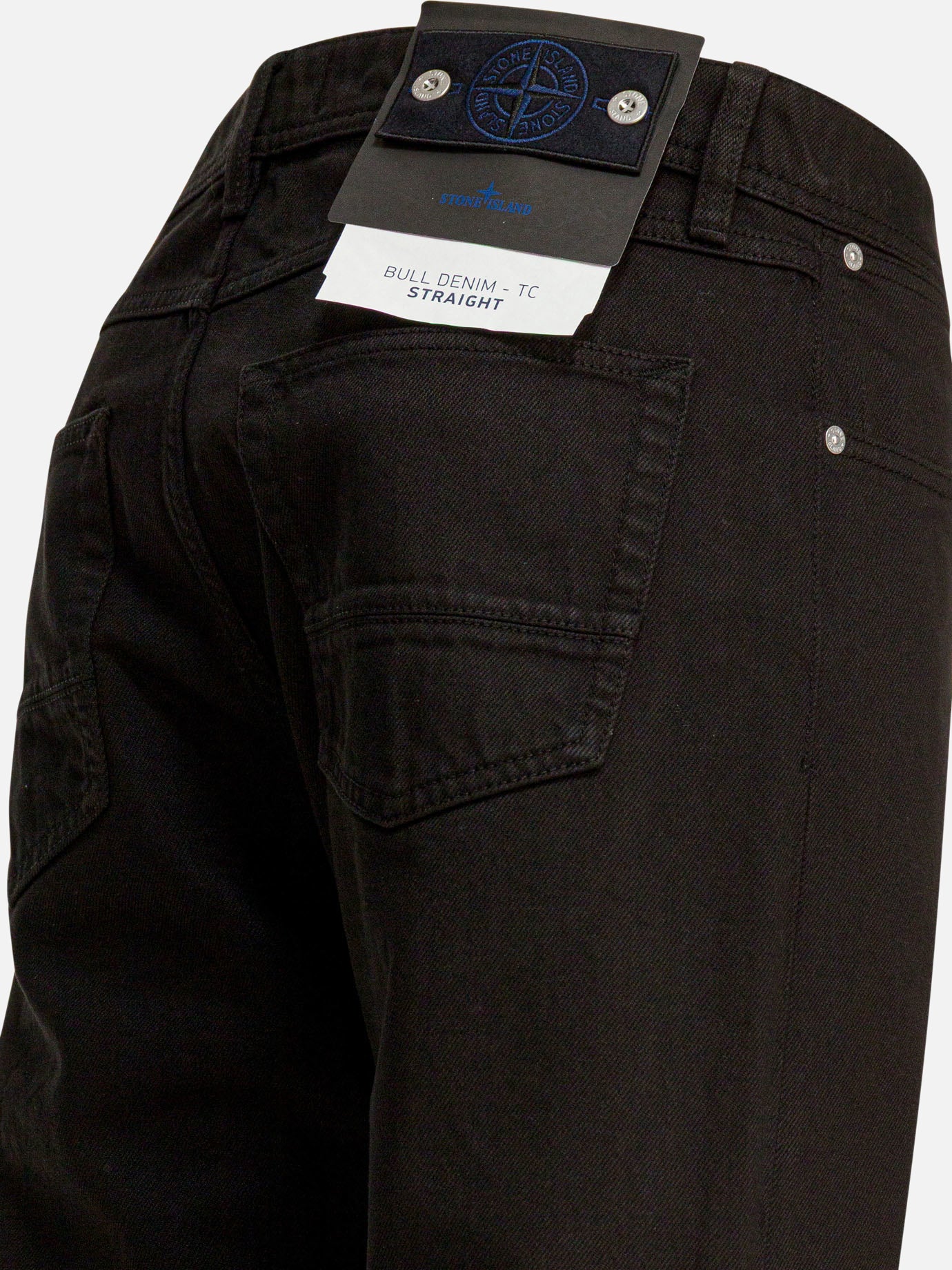 Leisure trousers Solid colour  Black - Stone Island Men | PDP | VIETTI Online Store | thumbnail_4