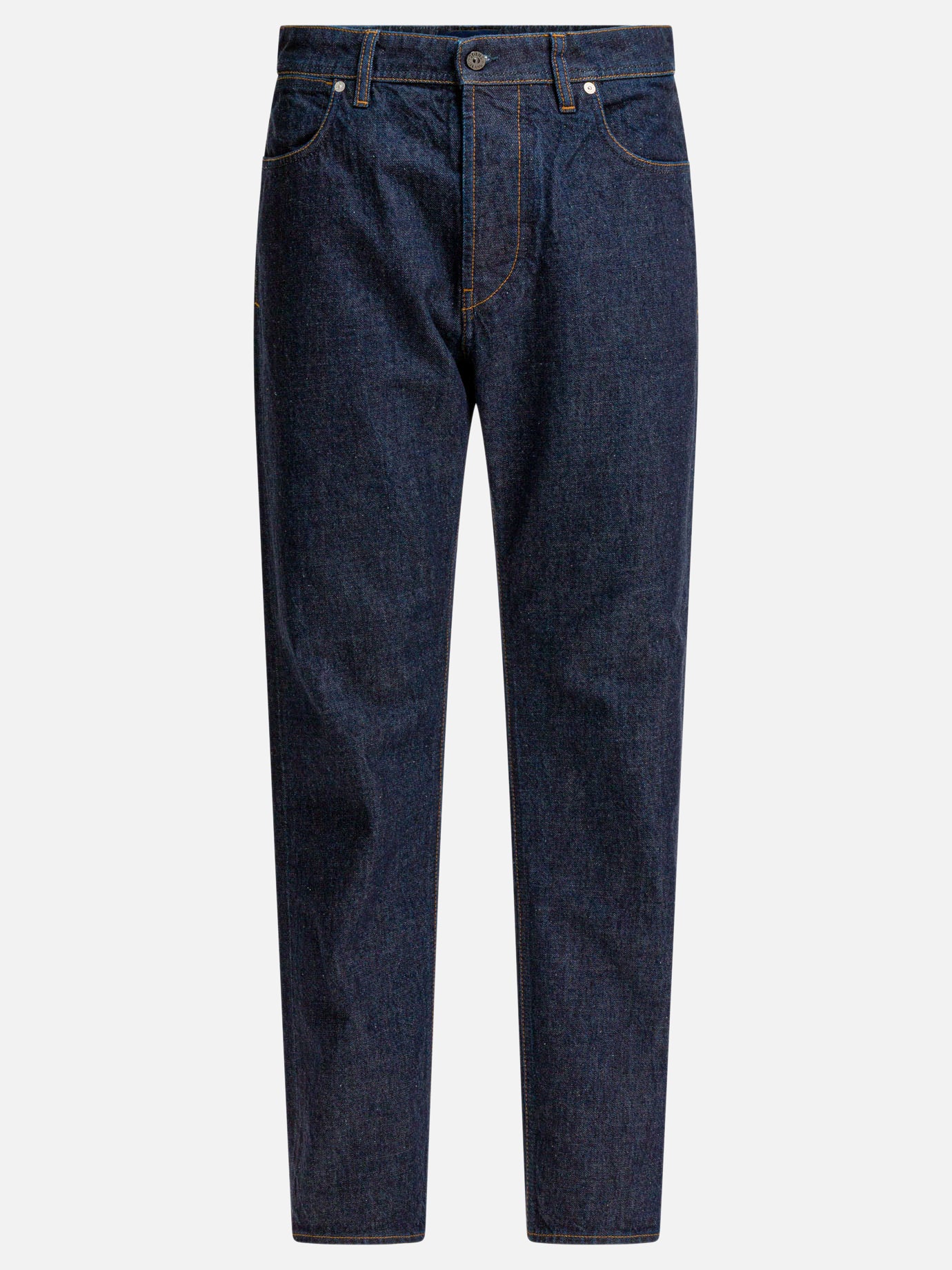 Straight-leg jeans Solid colour  Blue - Stone Island Men | PDP | VIETTI Online Store | thumbnail
