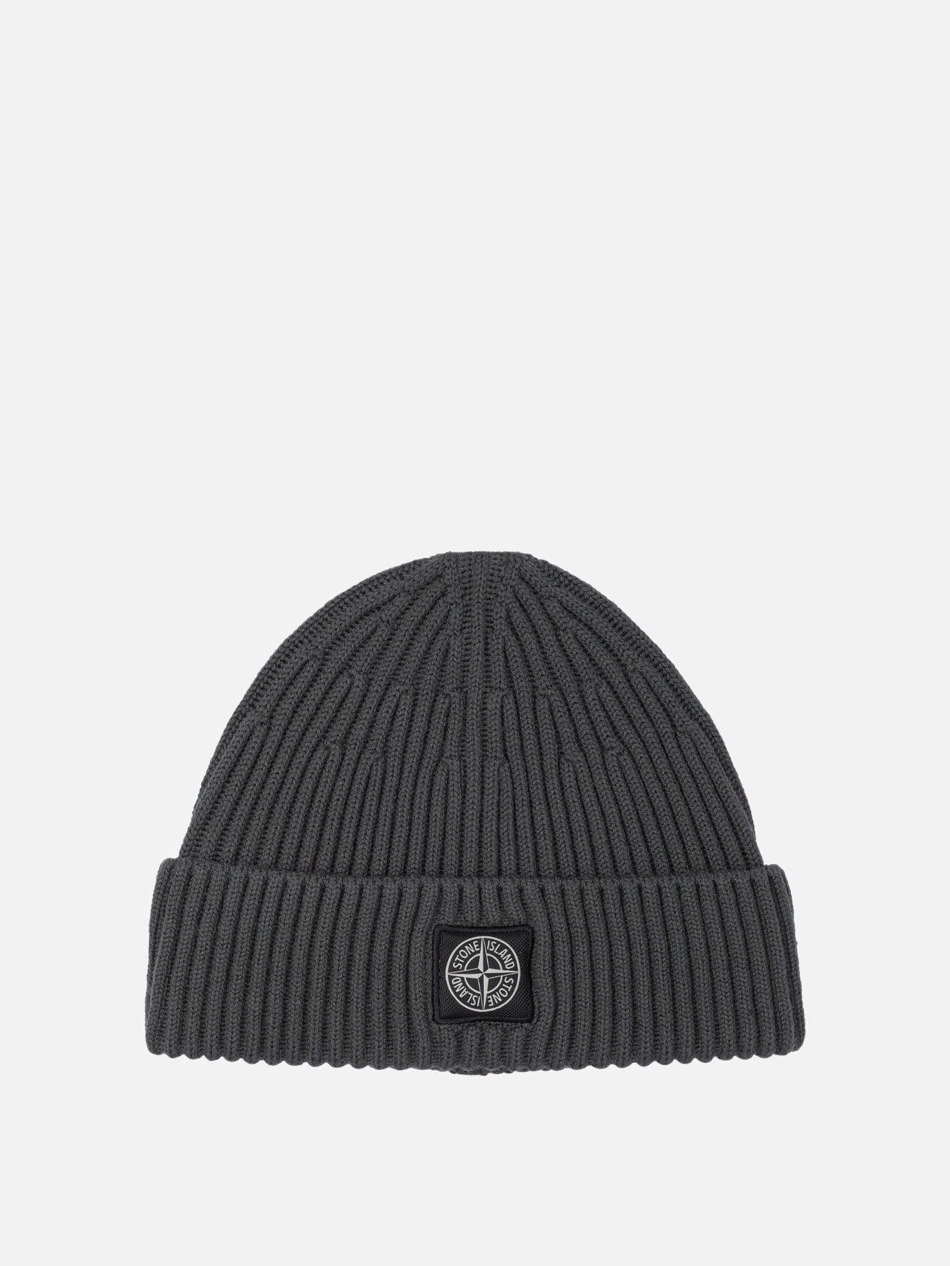 Berretti Logo  Grigio - Stone Island Uomo | PDP | VIETTI Online Store | Zoom-Modal
