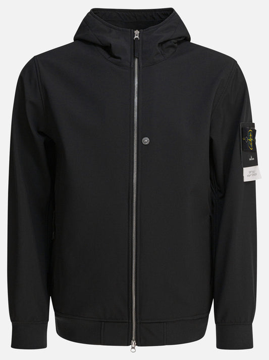 Stone Island Waterproof jacket made of technical material 23615967_S Black 1