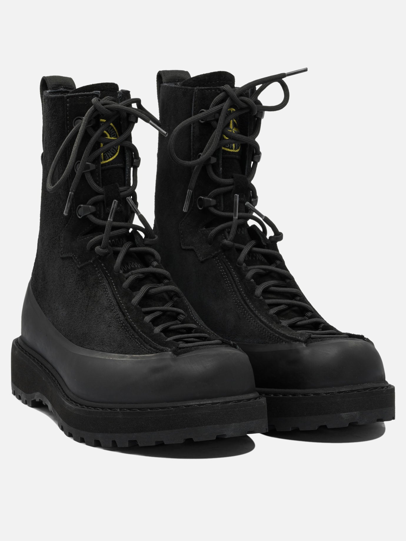 Scarpe da trekking 100% calf leather - 100% rubber  Nero - Stone Island Uomo | PDP | VIETTI Online Store | Zoom-Modal_2
