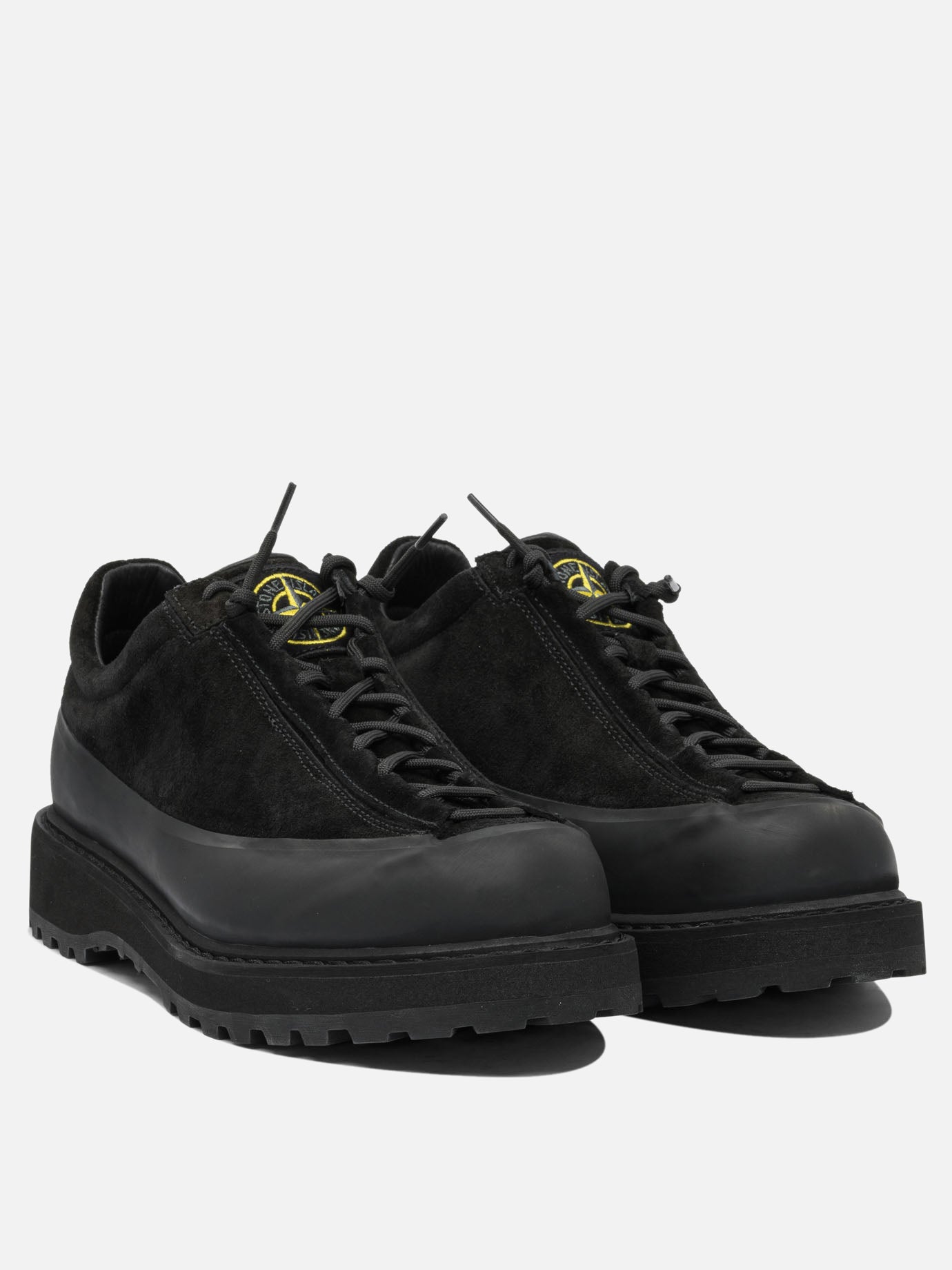 Scarpe da trekking 100% calf leather - 100% rubber  Nero - Stone Island Uomo | PDP | VIETTI Online Store | thumbnail_2