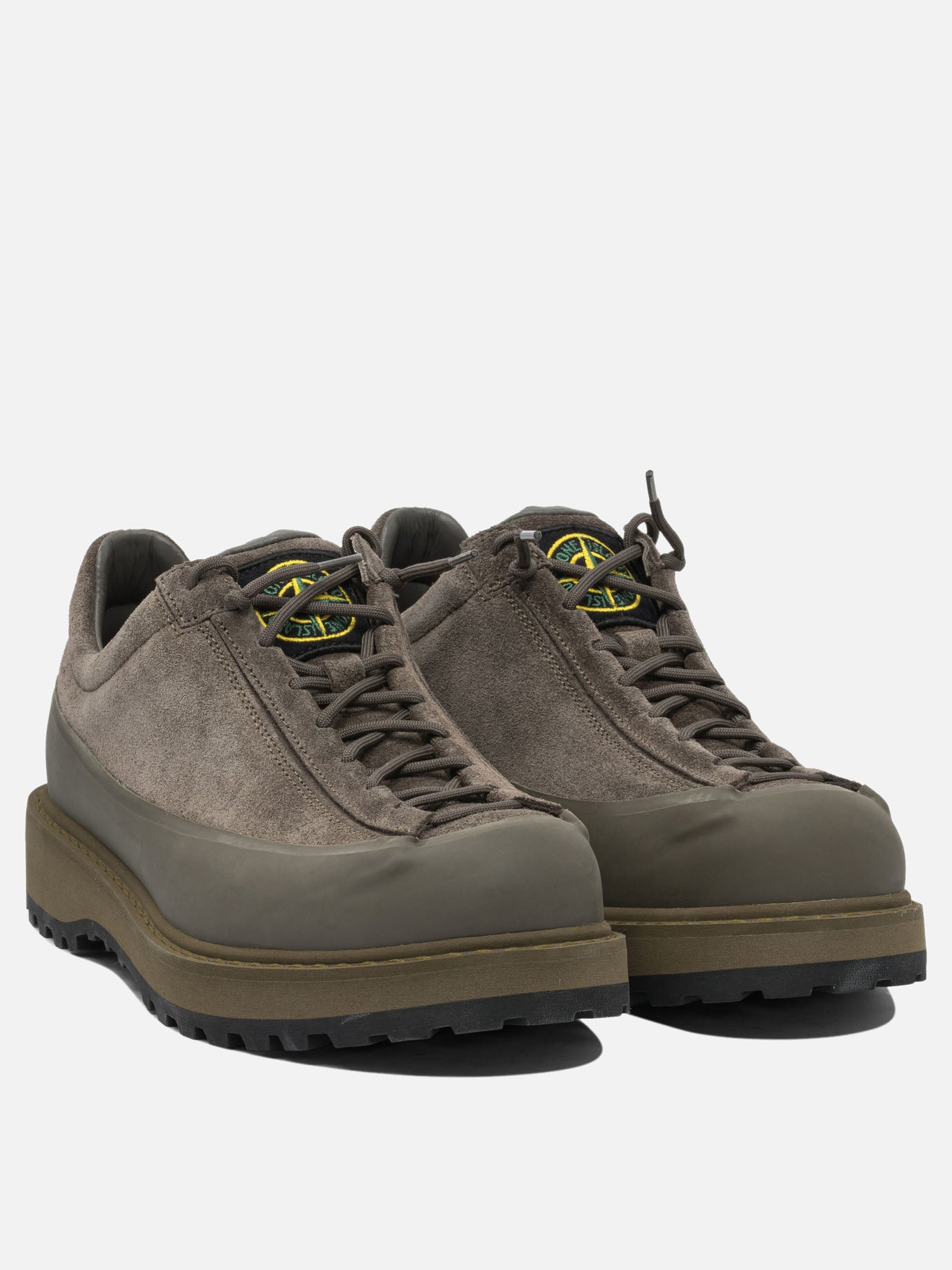 Scarpe da trekking 100% calf leather - 100% rubber  Verde - Stone Island Uomo | PDP | VIETTI Online Store | thumbnail_2