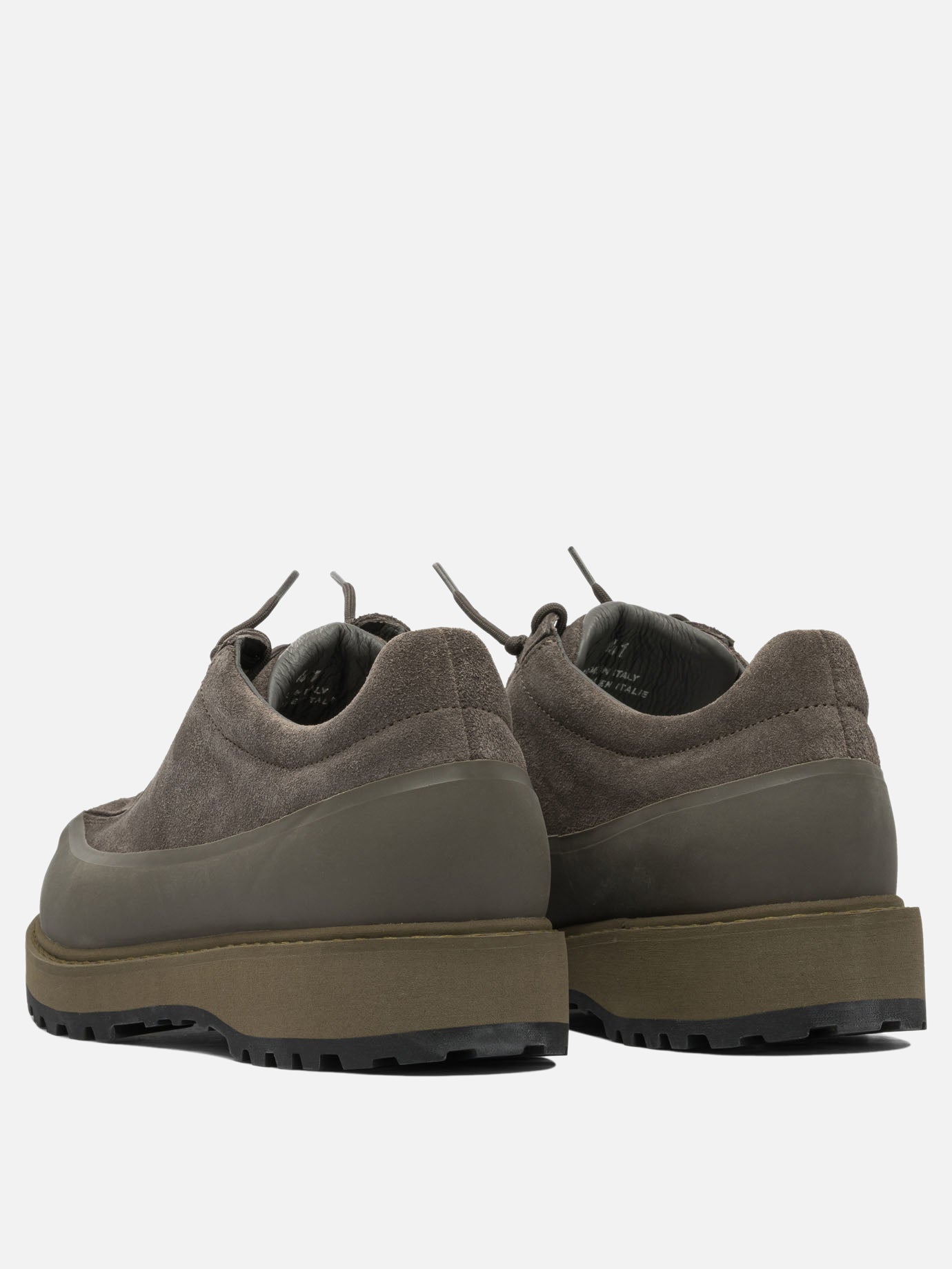 Scarpe da trekking 100% calf leather - 100% rubber  Verde - Stone Island Uomo | PDP | VIETTI Online Store | thumbnail_3