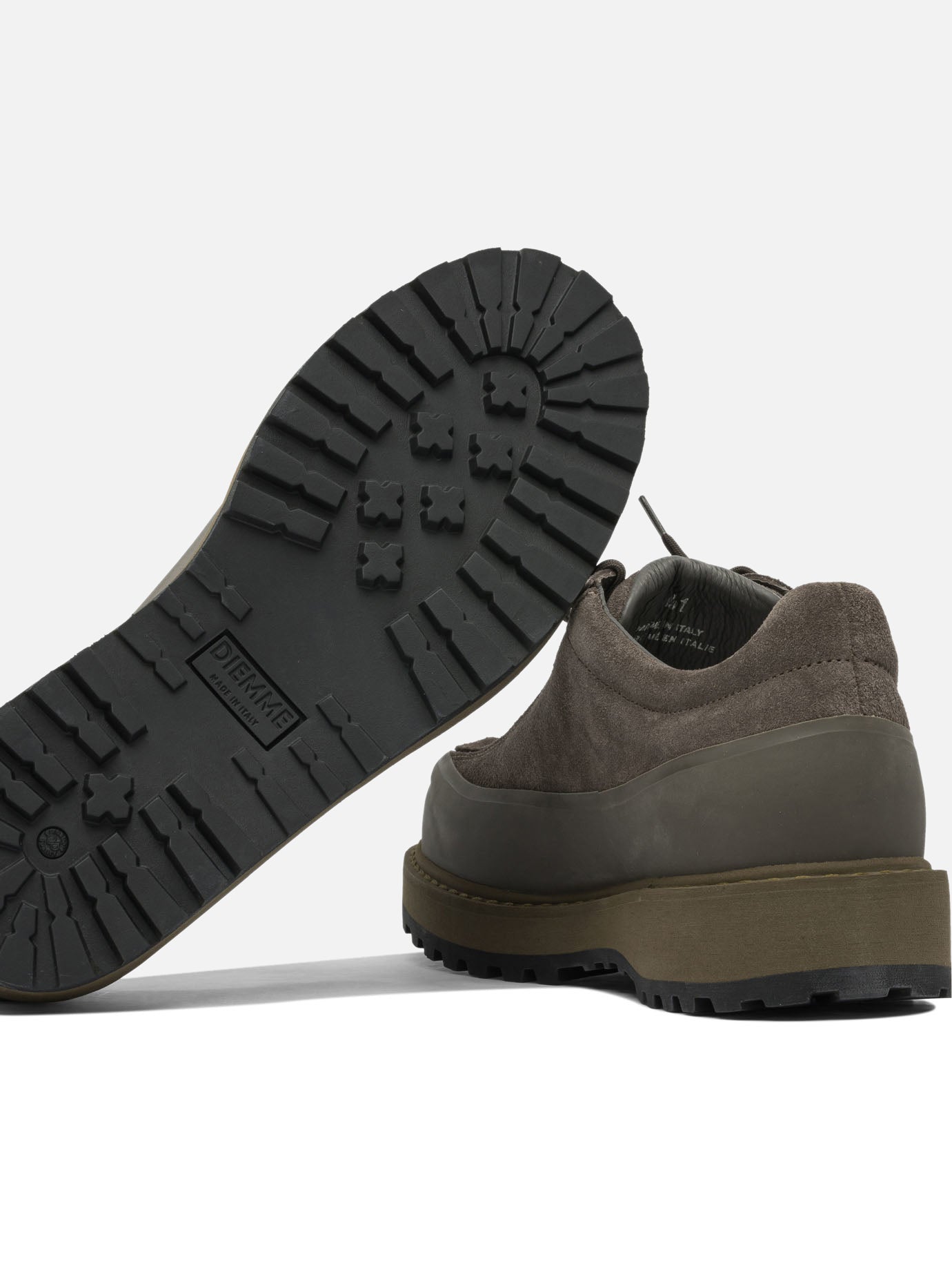 Scarpe da trekking 100% calf leather - 100% rubber  Verde - Stone Island Uomo | PDP | VIETTI Online Store | thumbnail