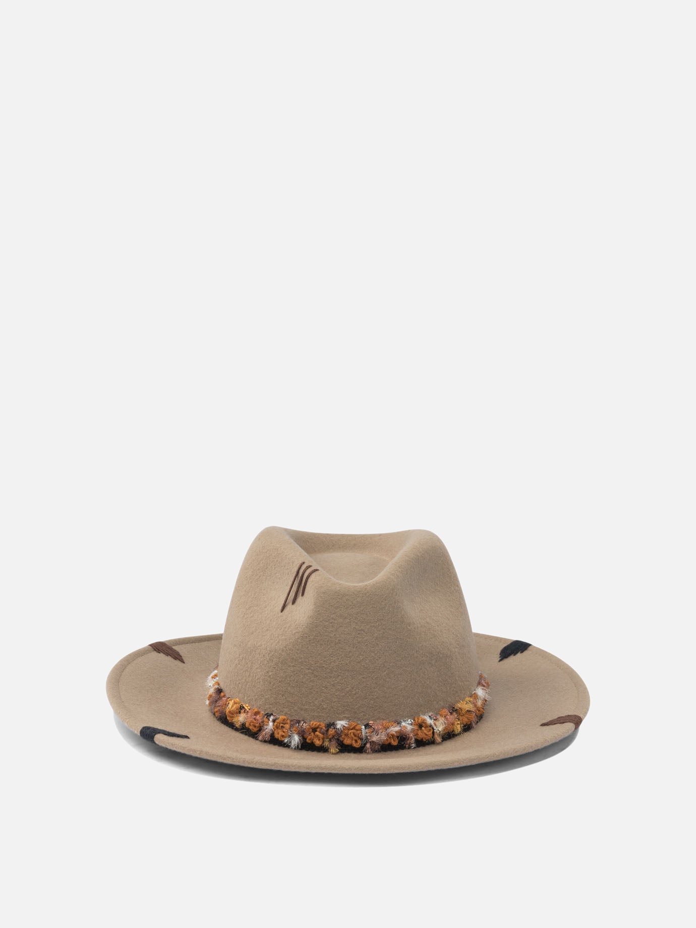 Cappelli classici 100% wool  Beige - The Hat Gang Donna | PDP | VIETTI Online Store | thumbnail