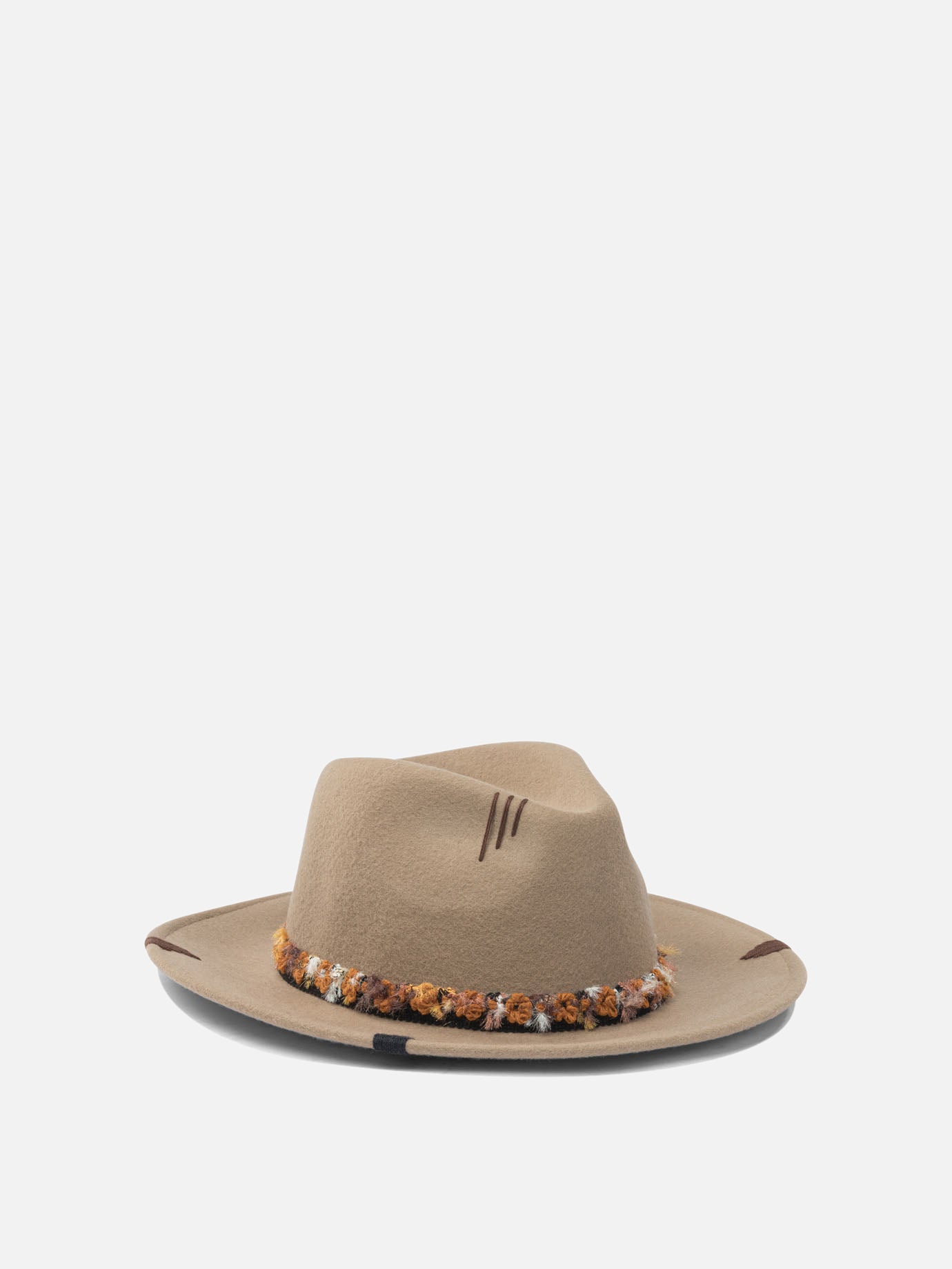 Cappelli classici 100% wool  Beige - The Hat Gang Donna | PDP | VIETTI Online Store | Zoom-Modal_2
