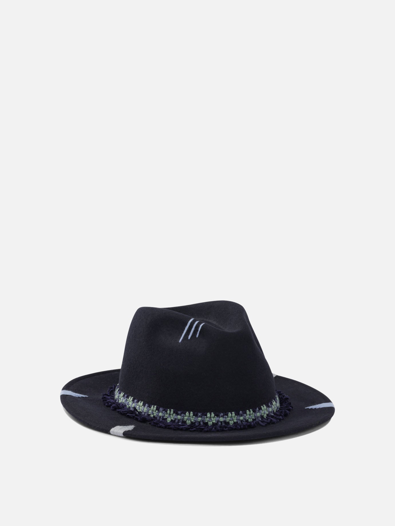 Cappelli classici 100% wool  Blu - The Hat Gang Donna | PDP | VIETTI Online Store | thumbnail_2